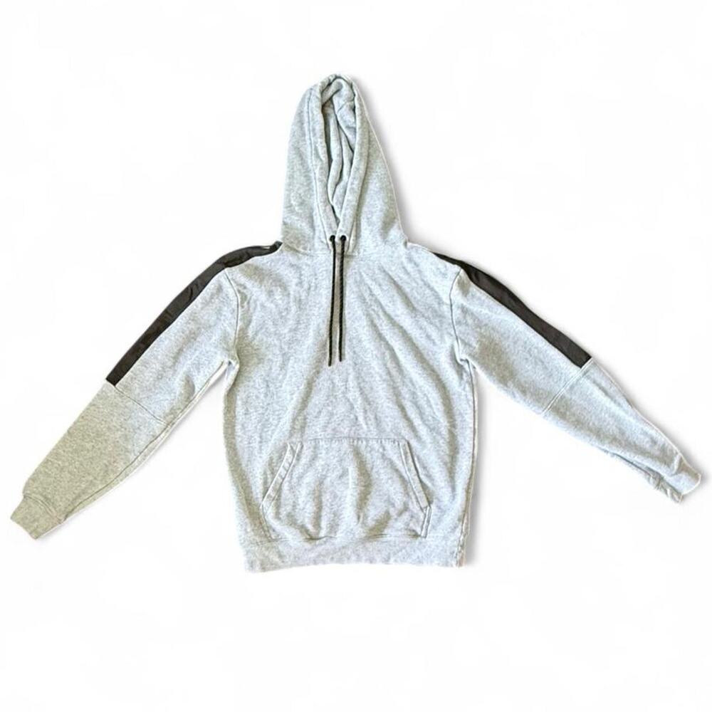Hm grey hoodie with black